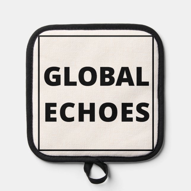 Global Echoes Topflappen (Vorderseite)