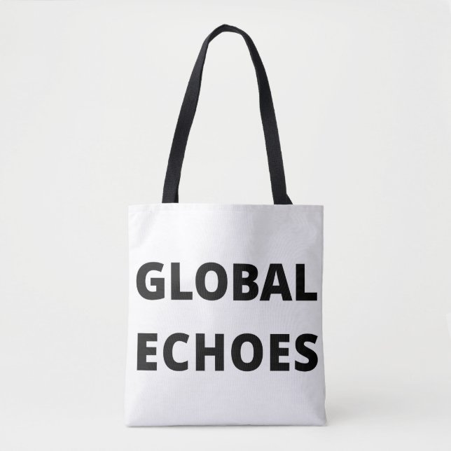 Global Echos Tote Bag (Vorderseite)