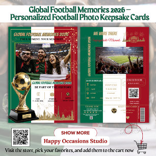 Global Football Erinnerungen 2026 Karten