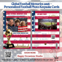 Global Football Erinnerungen 2026 Karten