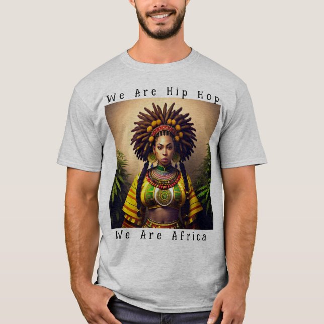 Global Groove: African Culture Hip Hop Shirt (Vorderseite)