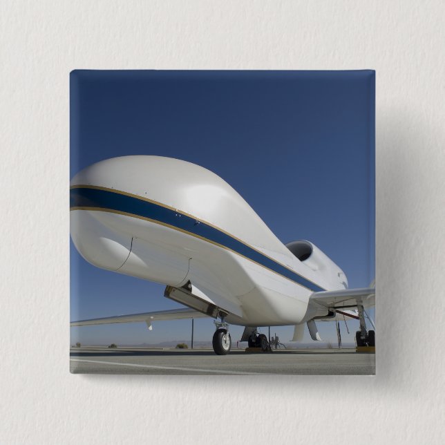 Global Hawk unbemannte Flugzeuge 2 Button (Vorderseite)