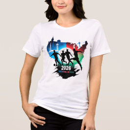 Global Soccer 2026 Three Nations. One Dream.  Tri-Blend Shirt