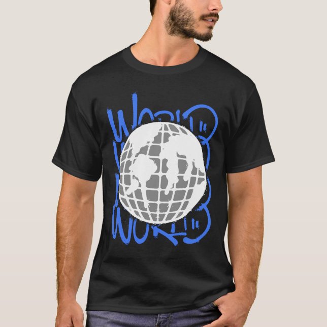 Global Themes and Connectivity Streetwear T-Shirt (Vorderseite)