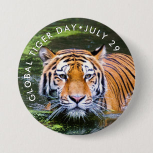 Global Tiger Day, TIGER Foto Button