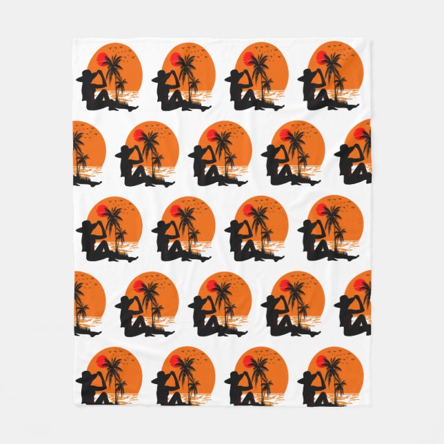 Global Tourism Day Fleecedecke (Vorderseite)