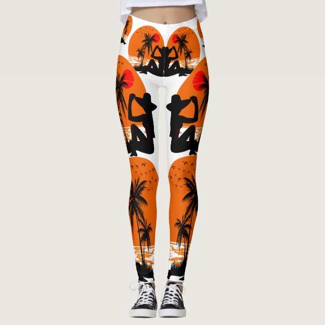 Global Tourism  Day Leggings (Vorderseite)
