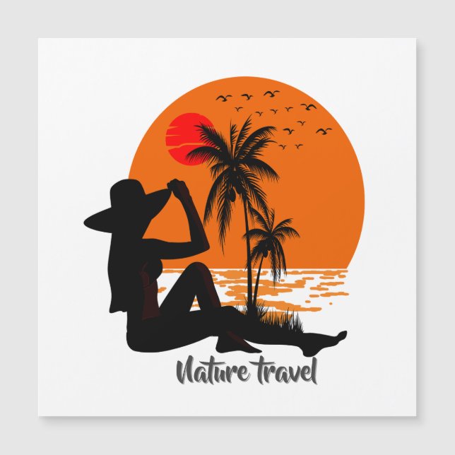 Global Tourism Resilience Day Magnetkarte (Vorderseite)