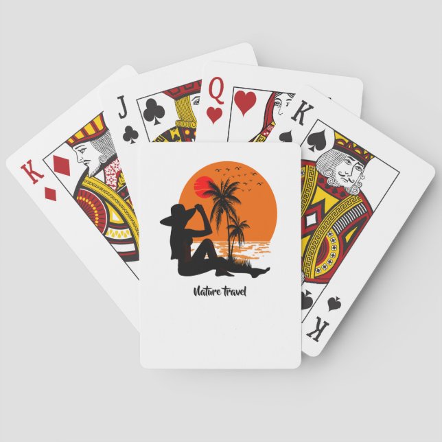 Global Tourism Resilience Day Spielkarten (Rückseite)