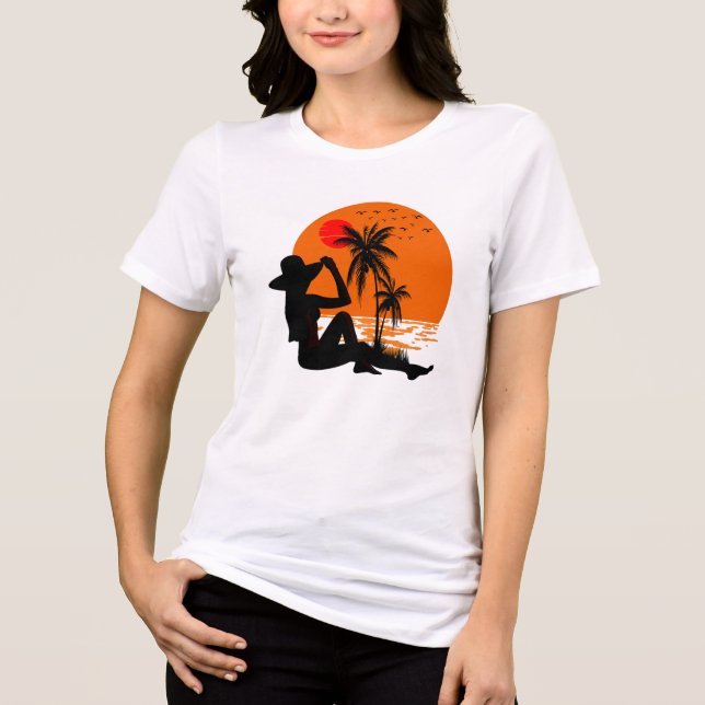 Global Tourism Resilience Day Tri-Blend Shirt (Vorderseite)