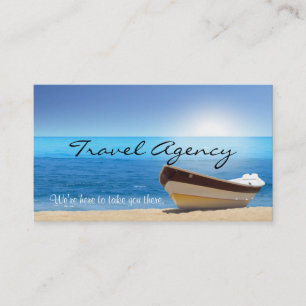 Global Travel Agency Agent Business Card Visitenkarte
