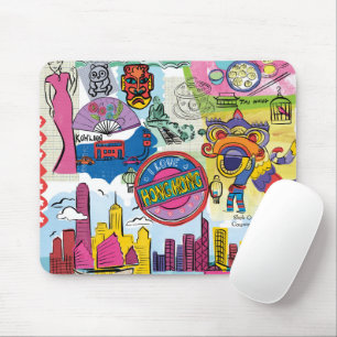Global Travel - Hong Kong Mousepad