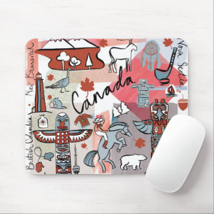 Global Travel - Kanada Mousepad