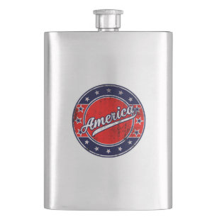 Global Traveller - Amerika USA Flachmann
