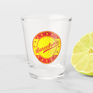 Global Traveller - Barcelona, Spanien Schnapsglas
