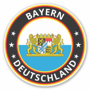 Global Traveller - Bayern   Bayern (Bearbeitung) Aufkleber