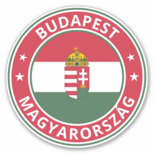 Global Traveller - Budapest, Magyarország   Ungarn Aufkleber