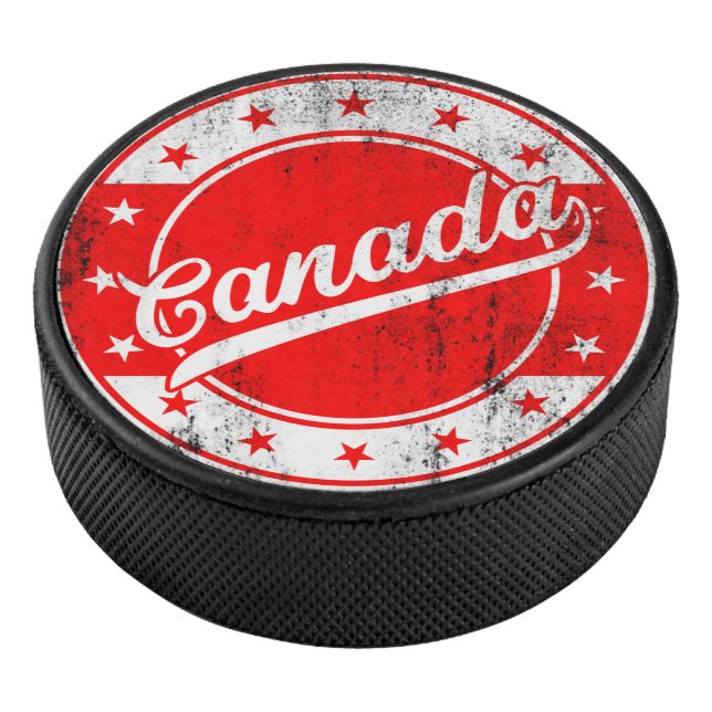 Global Traveller - Canada Hockey Puck (3/4)