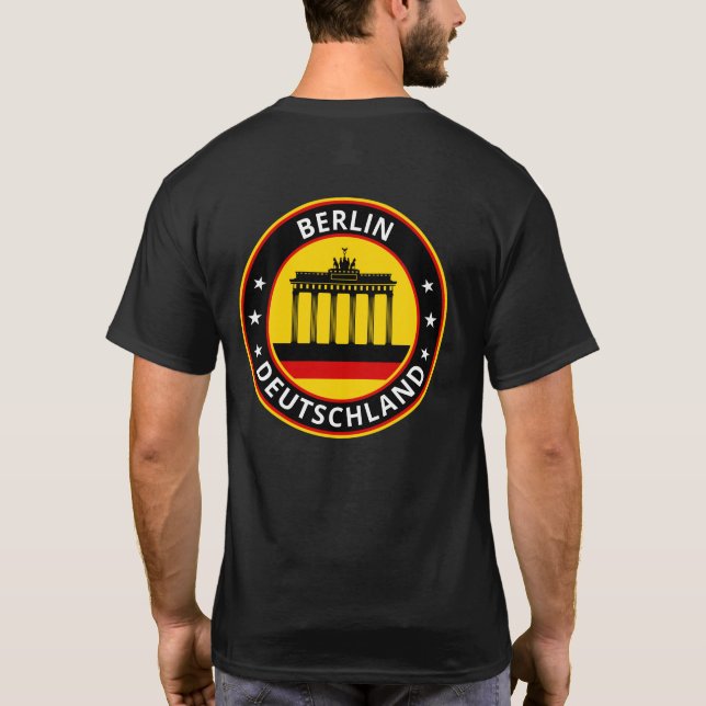 Global Traveller - 'City', Deutschland | Deutschla T-Shirt (Rückseite)