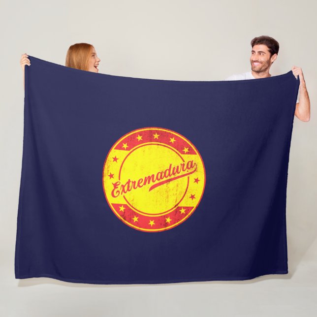 Global Traveller - Extremadura, Spanien Fleecedecke (Beispiel)