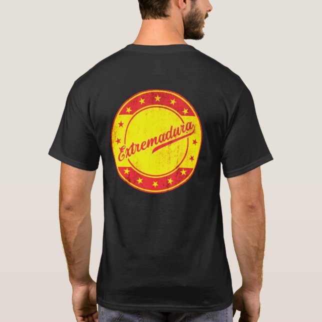 Global Traveller - Extremadura, Spanien T-Shirt (Rückseite)