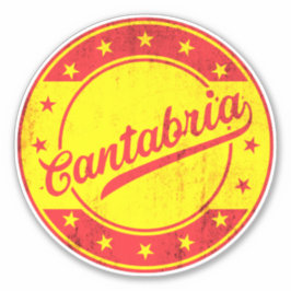 Global Traveller - Kantabrien, Spanien Aufkleber