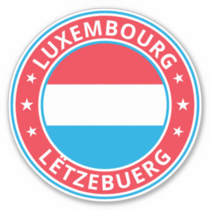 Global Traveller - Lëtzebuerg   Luxemburg Aufkleber