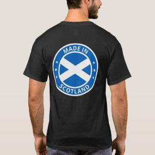 Global Traveller - Made in Scotland (Edit) T - Shi T-Shirt