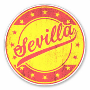 Global Traveller - Sevilla, Spanien Aufkleber