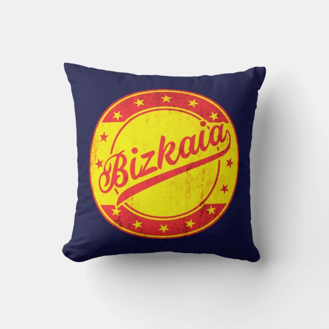 Global Traveller - Spanien - Bizkaia | Biskaya Kissen (Vorderseite)