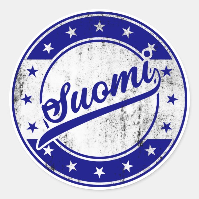 Global Traveller - Suomi | Finnland Sticker (Vorderseite)