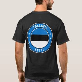 Global Traveller - Tallinn, Eesti | Dänemark T-Shirt