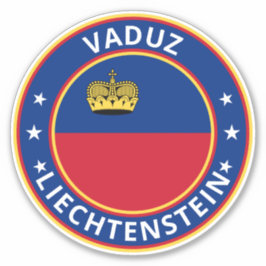 Global Traveller - Vaduz, Liechtenstein Aufkleber