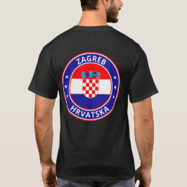Global Traveller - Zagreb, Hrvatska | Kroatien T-Shirt