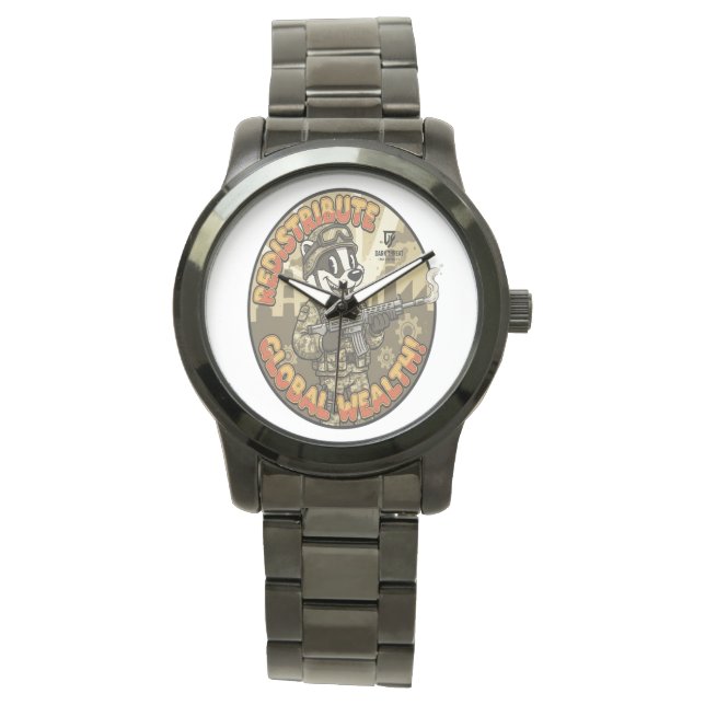 Global Wealth Badger Watch Armbanduhr (Vorderseite)