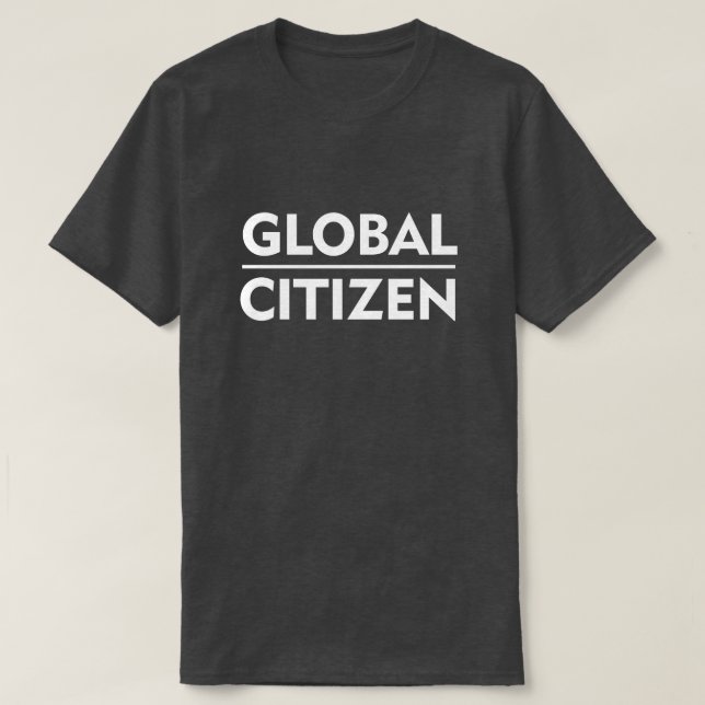 GLOBALE BÜRGER T-Shirt (Design vorne)