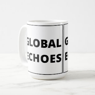 Globale Echos-Tasse Kaffeetasse