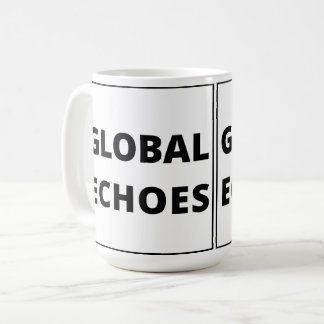 Globale Echos-Tasse Kaffeetasse