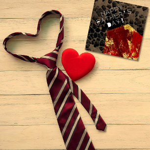 Globale Erwärmung - Brennendes Haus - Vatertag Karte