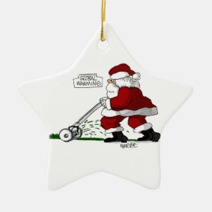 Globale Erwärmung Keramikornament
