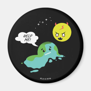 Globale Erwärmung Magnet