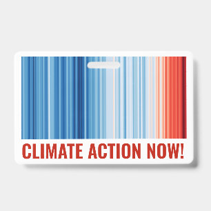 Globale Erwärmung Streifen Klimawandel Krise Erde Ausweis