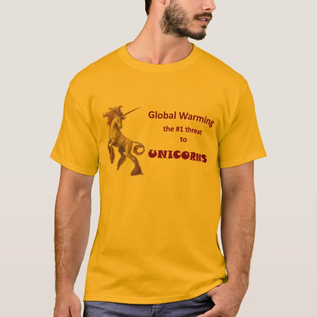 Globale Erwärmung T-Shirt (Vorderseite)