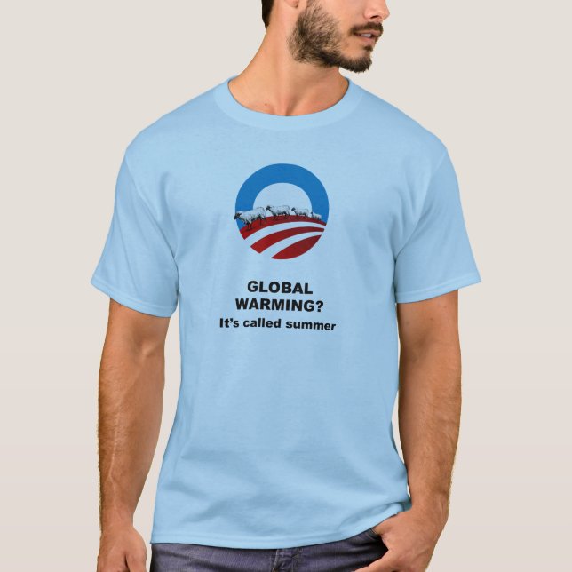 Globale Erwärmung wird Sommer genannt T-Shirt (Vorderseite)