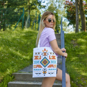 Globale ethnische Stammesmuster-Tasche