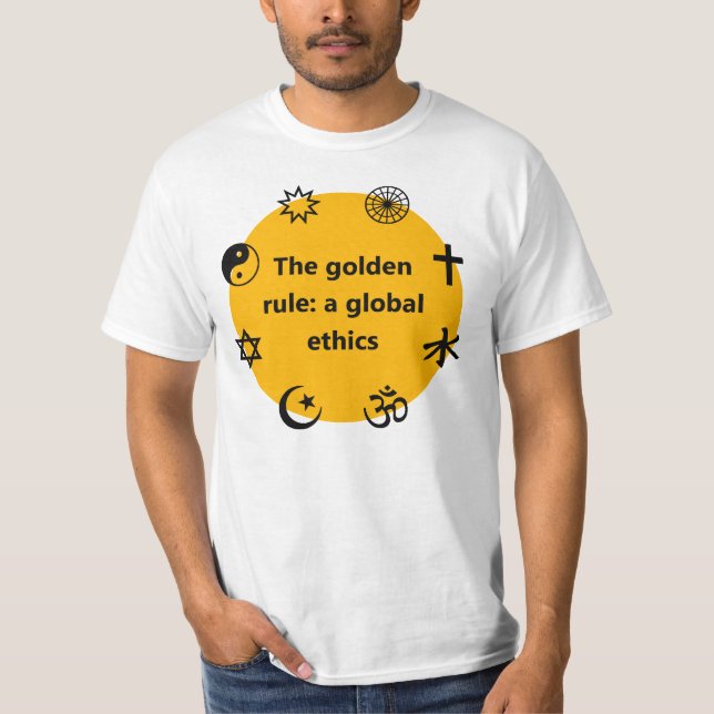 Globale goldene Regel T-Shirt (Vorderseite)
