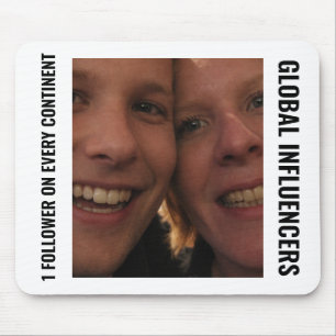 Globale Influencer Lustige Meme-Mauspad Mousepad