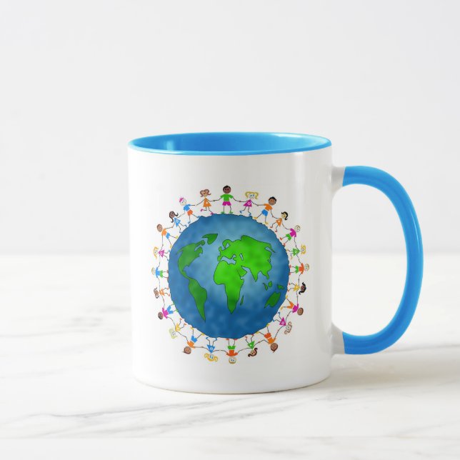 Globale Kinder Tasse (Rechts)