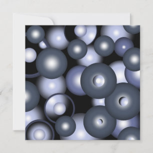 Globale konzentrische Zirkel-Orbitalkunst Abstrakt Mitteilungskarte