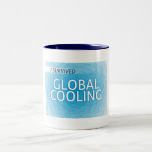 Globale Kühlung Zweifarbige Tasse